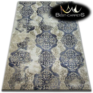 Novelty Pattern Modern Rug 'JASMIN DROP' Thick and Nice to Touch Soft Rugs, Silk - Picture 1 of 1