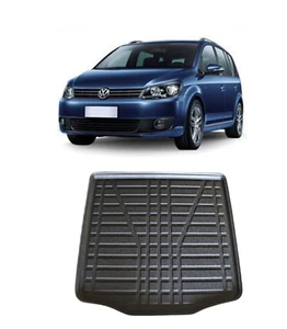 VW TOURAN 2003-2015 Tailored Boot Tray Liner Floor Mat Heavy Duty Anti Slip - Picture 1 of 7
