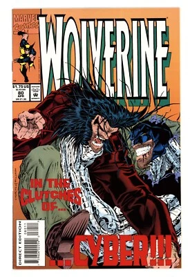 Wolverine #80 VF+ 8.5 1994 Ian Churchill Cover - Image 1 of 2
