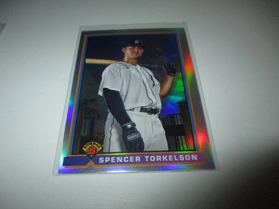 Spencer Torkelson 2021 Bowman Chrome #91B-ST - Image 1 of 1