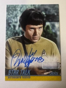 Star Trek TOS The Captain's Collection Walter Koenig A281 autograph card - Picture 1 of 2