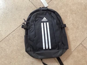 ADIDAS POWER VI RUCKSACK BACKPACK GYM BAG BRAND NEW BLACK WHITE - Picture 1 of 2
