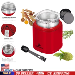 Electric Herb Grinder 200w Spice Grinder Compact Fast Grinding for Dry Spices US - Picture 1 of 10