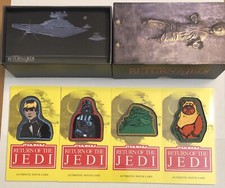 2014 Topps Star Wars Return Of The Jedi 3D Widevision 44 Card + 4 Card Patch Set