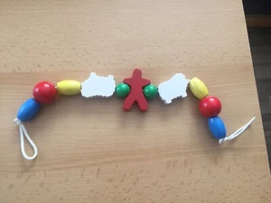 Kinderwagenkette Holz - Bild 1 von 1