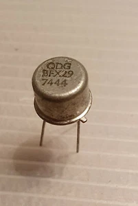 Vintage QDG BFX29 pnp Silicon Transistor TO5 - Bild 1 von 2