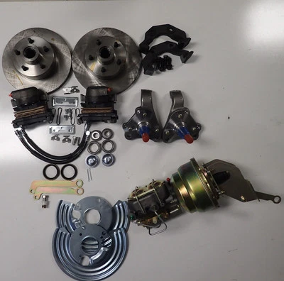 MOPAR A B E CARROCERÍA CUDA CARGADOR ALIMENTACIÓN DISCO FRENO CONVERSIÓN 8 PULGADAS BOOSTER NUEVO Foto 1 de 4