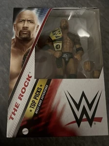 Figura de lucha libre de juguete Mattel The Rock - WWE Elite Top Picks 2024 (Wave 4) - Imagen 1 de 6