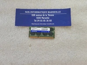 Barrette Mémoire ADATA HY73I1B1672ZMT 2GB 2Rx8 PC3-10600S-999 10280177 - Picture 1 of 3