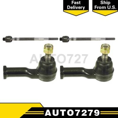 Extremo de varilla de dirección Delphi interior delantero exterior 4 piezas para Ford Probe Foto 1 de 3