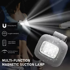 Luce da corsa impermeabile per corridori petto lampada LED jogging torcia USB torcia - Foto 1 di 11