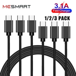 3x USB-C to USB-C Cable Fast Type C Charging Cord For Samsung Galaxy A55 A54 A35 - Picture 1 of 15