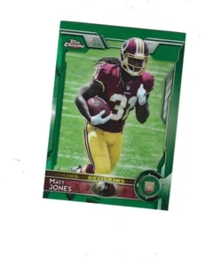 2015 Topps Chrome Green Refractors #153 Matt Jones RC  WASHINGTON REDSKINS - Picture 1 of 1