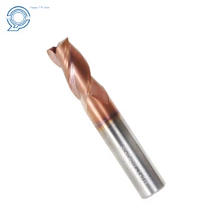 1/2" 3 Flute 37° Helix Carbide End Mill For Aluminum - Square End New - Picture 1 of 12