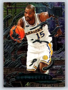 Metal #232 1996 Latrell Sprewell Golden State Warriors metalizado - Imagen 1 de 2