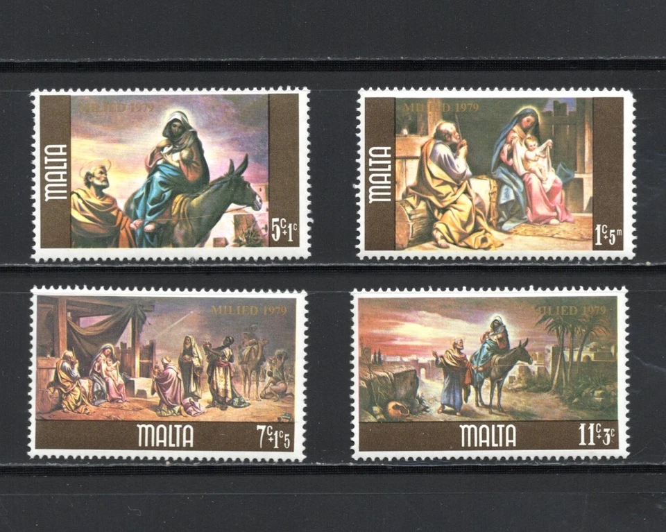 Belén Navidad R9858 Malta 1979 4v.   MNH Foto 1 de 1