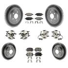 Disc Brake Rotors And Pads Kit For 10-17 Chevrolet Cobalt Front And Rear Kbb-112