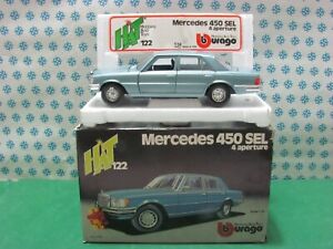 Vintage - Mercedes-Benz 450 Sel - 1/24 Bburago Art 0122-MIB