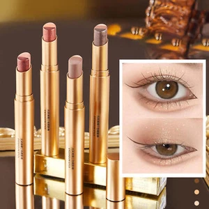 1Pc Eyeshadow Stick 3Color Gradient Eye Shadow Pencil Waterproof Cream Eyeshadow - Picture 1 of 16