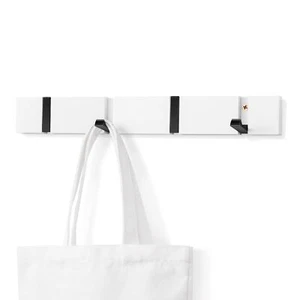 DAFEN Wooden Wall Mounted Folding Rack Modern Wall Floating Coat Hook Rack Sp... - Picture 1 of 7
