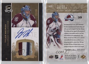 2007-08 Upper Deck The Cup Gold /35 Tyler Weiman #162 RPA Rookie Patch Auto RC
