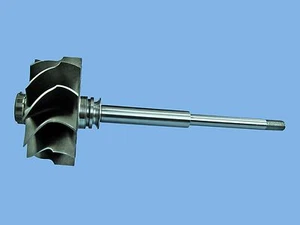 Rueda de eje de turbina para IHI RHF55 SUBARU STI VF30 VF35 VF37 VF39 VF41 VF43 Turbo - Imagen 1 de 3