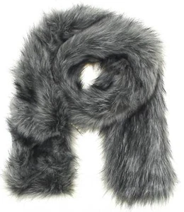 a New Day Womens Faux Fur Stole Cold Weather Scarf SDC4FUR_60 One Size - Picture 1 of 21