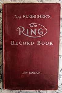 Nat Fleischer's The Ring Record Book and Boxing Encyclopedia 1949 Edition HC - Picture 1 of 5