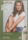 Jennifer Aniston for Aveeno Moisturizer Magazine Print Ad Great To Frame!