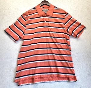 Sun River Polo Shirt Men's XL Multicolor Stripe Pullover Short Sleeve 2 Button - Picture 1 of 5