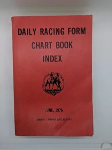 Daily Racing Form Chart Book Index, June 1976 (January 1 through June 30) (19... - Bild 1 von 3