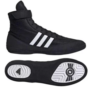 Adidas Combat Speed 4 Wrestling Boots Sparring Shoes Boxing Ring Canvas Trainers - Picture 1 of 8