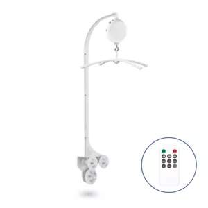 95CM Baby Crib Bed Bell Toys Holder Arm Bracket W/ Remote Digital Music Box - Picture 1 of 12