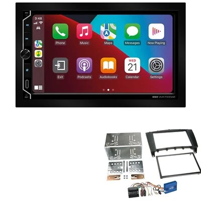 ESX Autoradio Apple CarPlay für Mercedes Benz C-Klasse Coupe Facelift mit Canbus - Bild 1 von 4