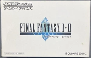 Game Boy Advance - Final Fantasy I + II - Japan Edition -US Seller - Picture 1 of 3