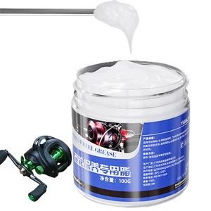 Fishing Reel Cleaning Kit Fishing Reel Grease 100g Fishing Reel Care Accessorie - Picture 1 of 12