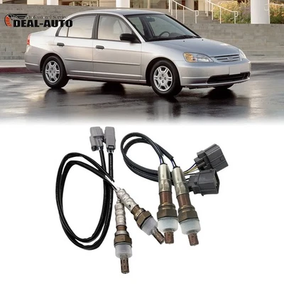 4pcs New Upstream+Downstream Oxygen Sensor For Acura MDX 3.5L V6 2003-2006 - Image 1 of 4