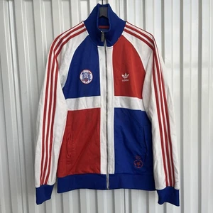 Vintage Adidas Dominican Republic Soccer Track Jacket Size M Medium - Picture 1 of 13