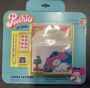 Vintage Poochie 1983 Lotsa Letters Writer Set - NEW Old Stock 🔥 - Bild 1 von 2
