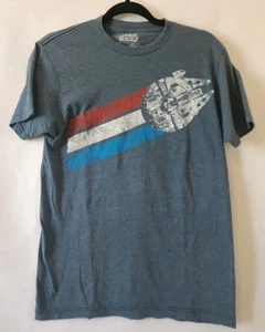 Star Wars Mad Machine Tee Death Star Cruiser Mens Small Cotton Blend - Picture 1 of 3