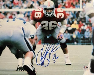 Chris Spielman Signed Autographed Ohio State Buckeyes Lions 8x10 Photo PSA/DNA - Picture 1 of 2