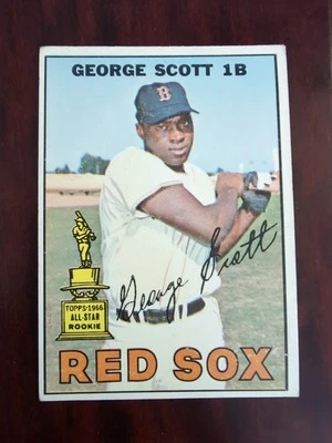 1967 Topps - George Scott #75 gold cup NM or better sharp - Image 1 of 2