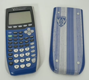 Texas Instruments TI-84 Plus Silver Edition Graphing Calculator Athletic Blue - Picture 1 of 15
