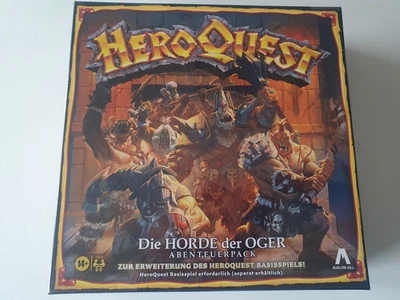 HERO QUEST Die Horde der Oger - Deutsche Ausgabe - Avalon Hill - NEU & OVP - Bild 1 von 4
