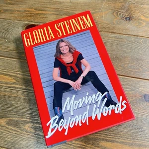 Gloria Steinem Moving Beyond Words Signed HC First Edition Hardcover - Bild 1 von 6