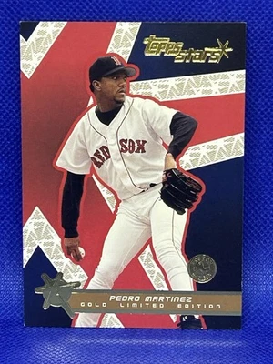 2001 Topps Stars Gold /499 Pedro Martinez - Image 1 of 2