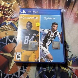EA Sports 19 Bundle FIFA & NFL for PlayStation 4 - Picture 1 of 3