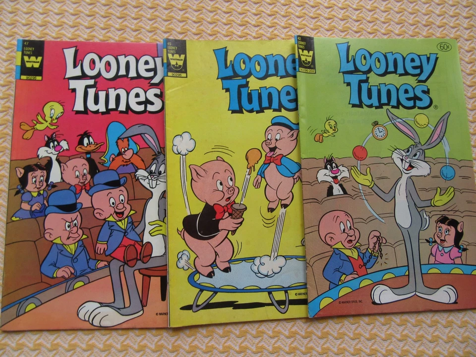 Looney Tunes, Bugs Bunny, Porky Pig, Yosemite Sam, Elmer Fudd - Imagem 1 de 1