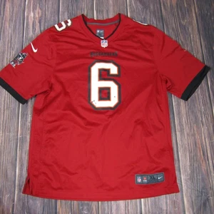 Tampa Bay Buccaneers Jersey Mens XL Red NFL Football Baker Mayfield 6 Nike Shirt - Picture 1 of 7