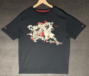 Nike Shirt Men's XL Black LeBron James Graphic Tee King Basketball 451214-010 - Picture 1 of 6
